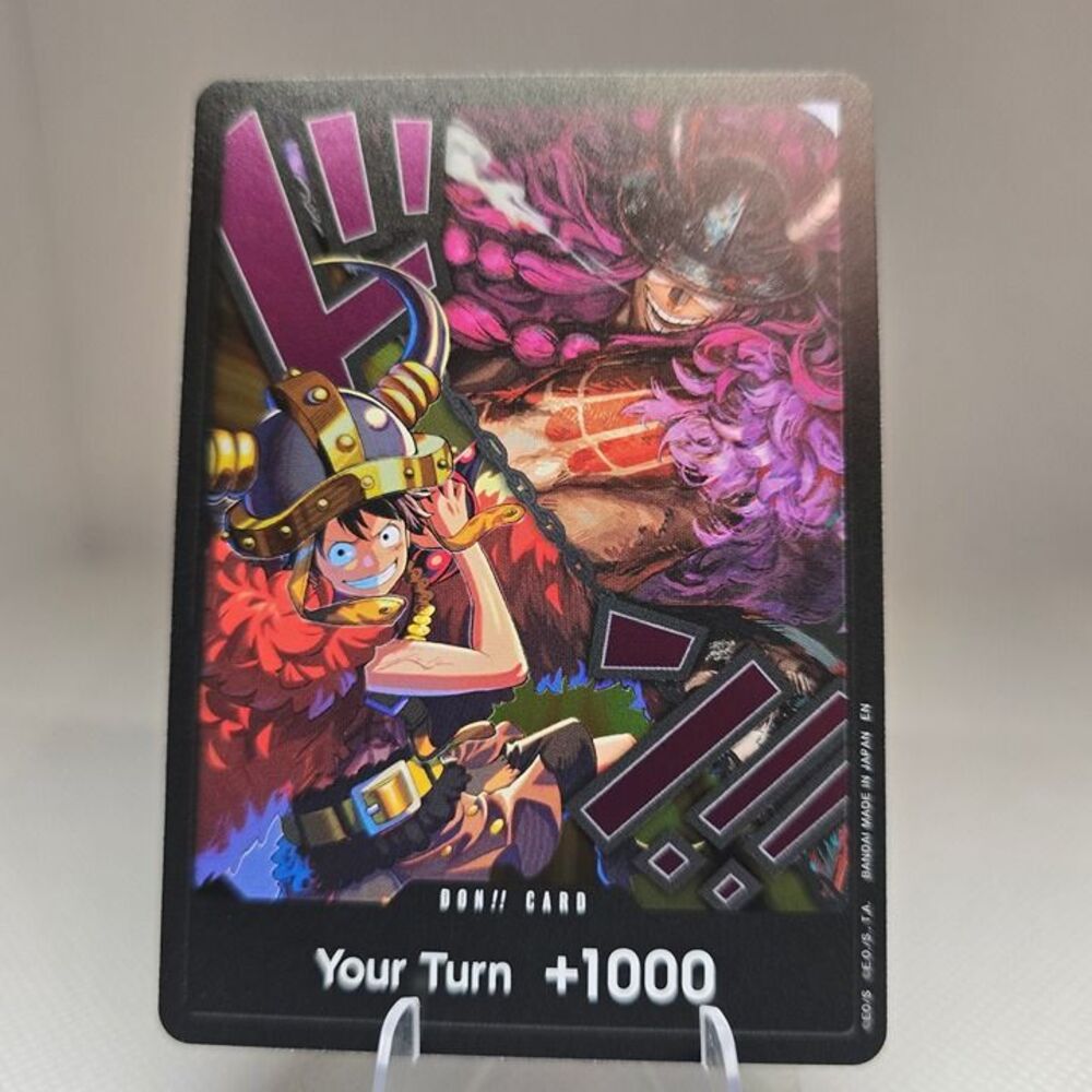 OP17 DON!! Card [Luffy And Loki] One Piece World's Strongest Warriors